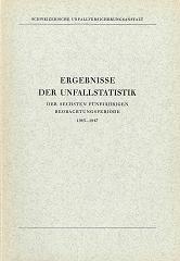 Titelblatt Fünfjahresbericht 1943-1947